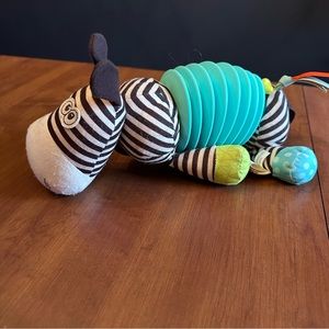 b toys plush accordion zebra